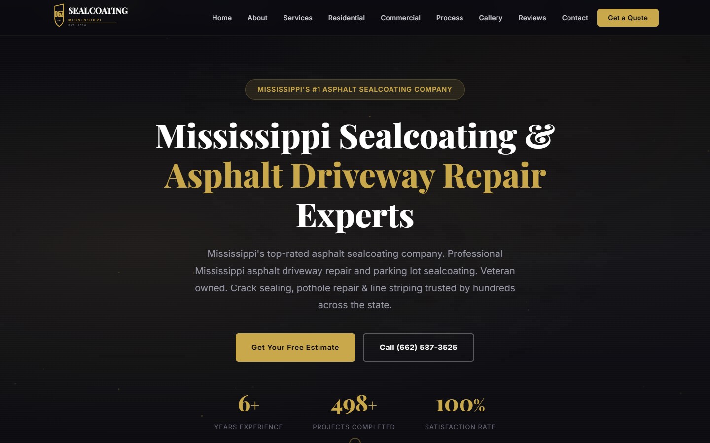 Mississippi Sealcoating